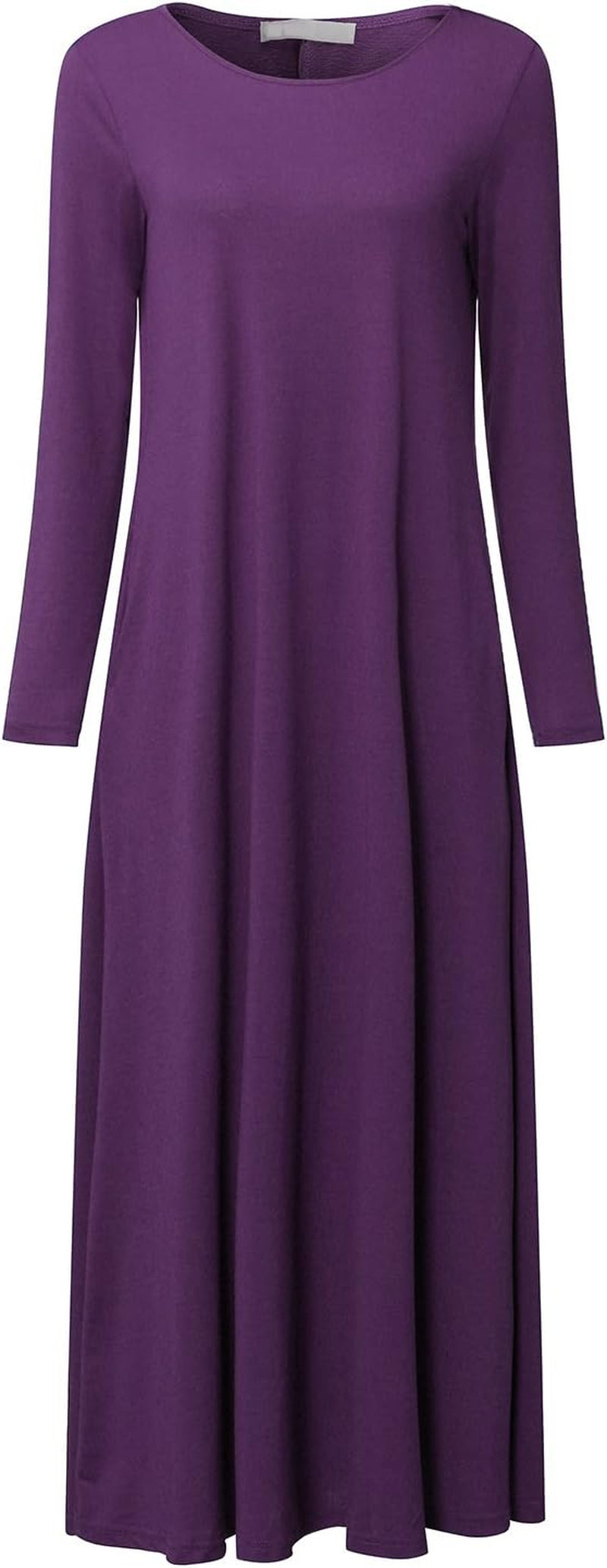 Women’s Long Sleeve Maxi Dress – Casual, Stylish & Comfortable