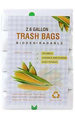 Biodegradable Trash Bags - Thick Household Supply