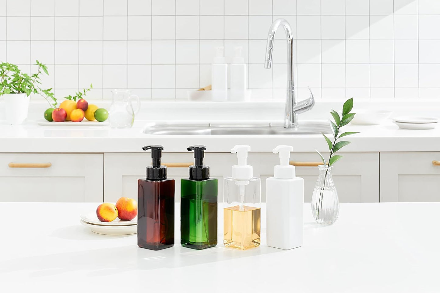 ♻️ OBED Foaming Hand Soap Dispenser – 2 Pack (17oz / 500ml)