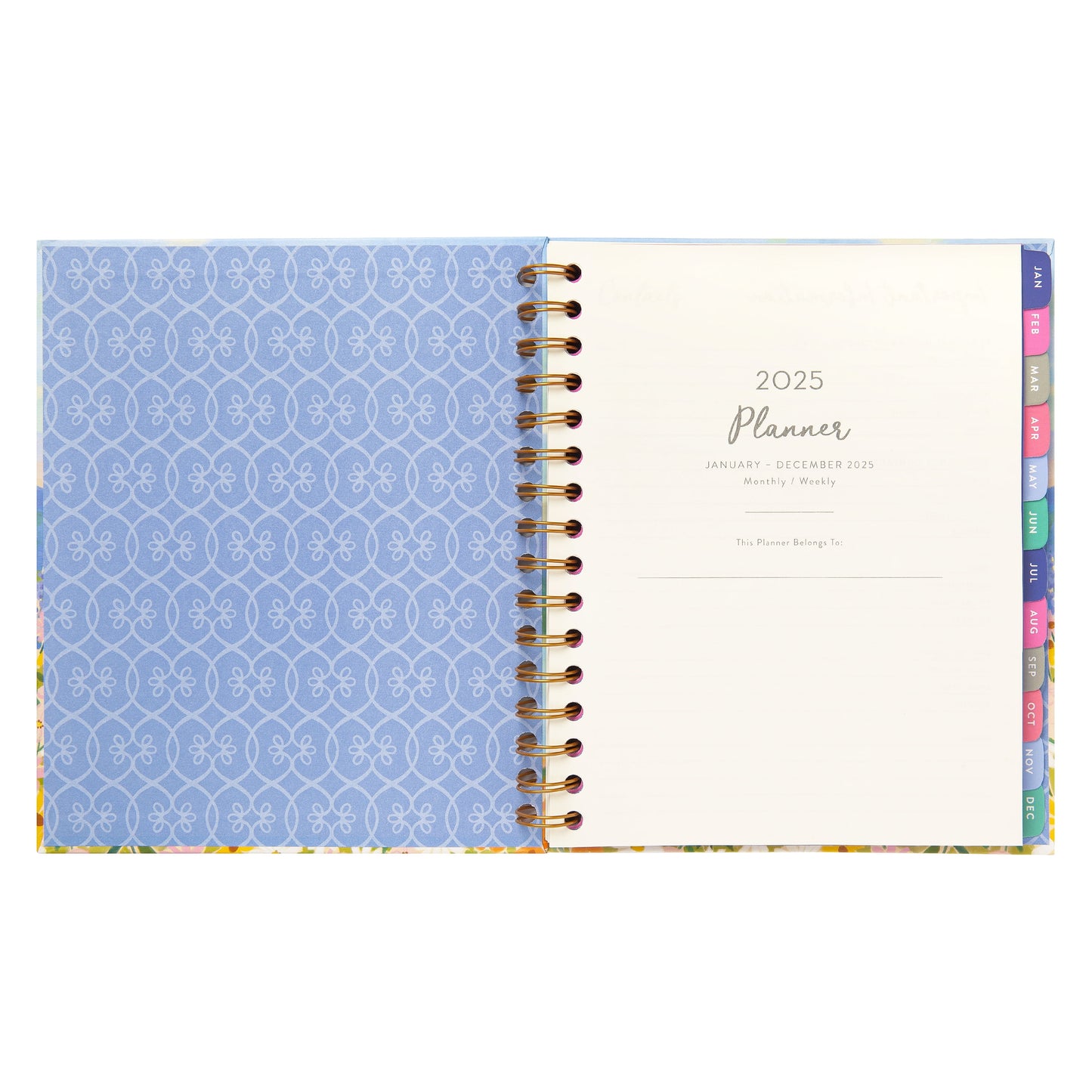 Mintgreen 2025 Daily/Weekly/Monthly Planner – 7.25" x 8.75"
