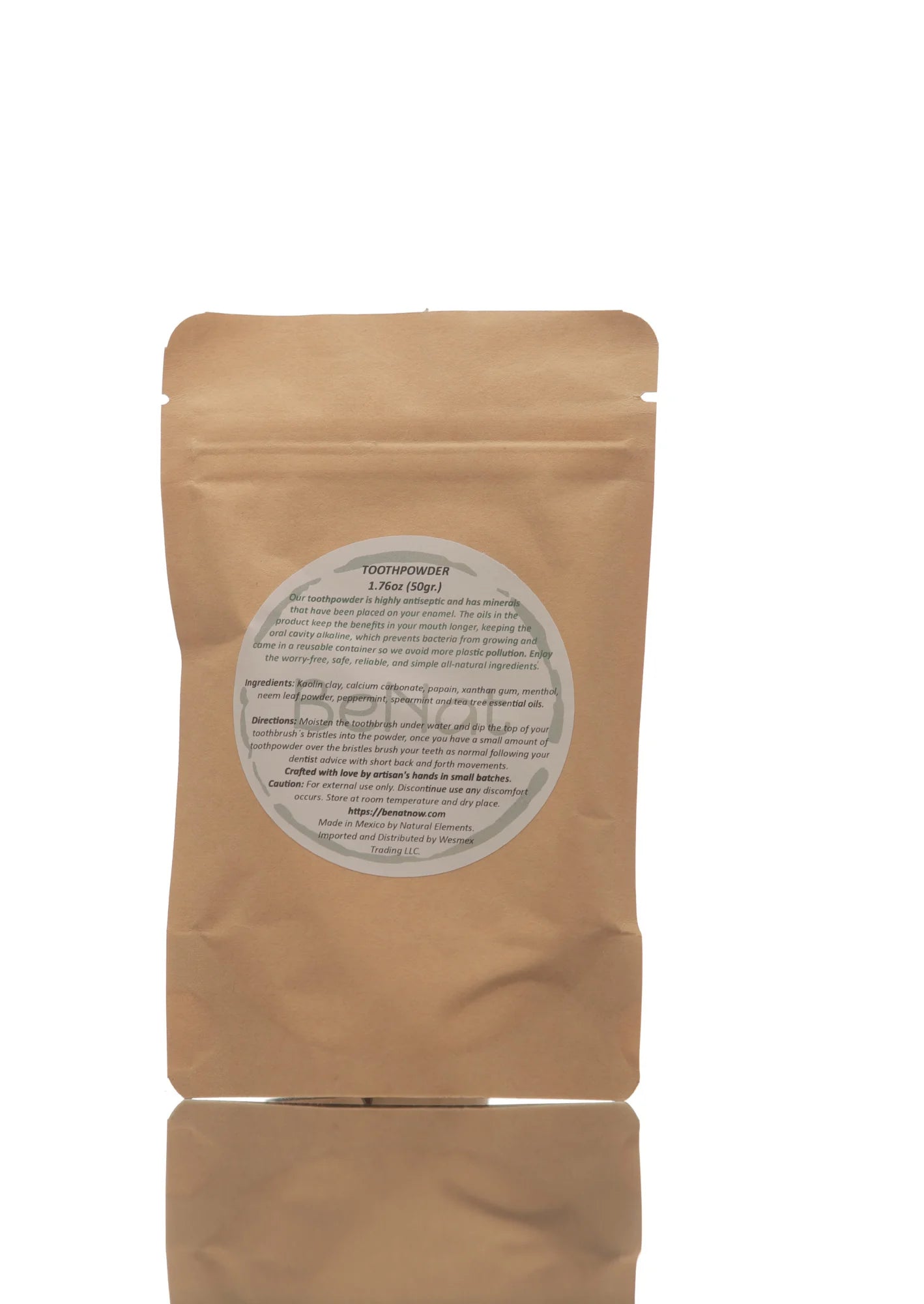 BeNat All-Natural Toothpowder
