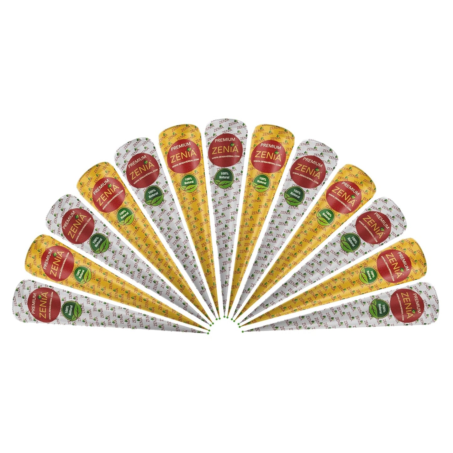 All-Natural Ready-to-Use Henna Hair Color Paste – Multipurpose Henna Cones