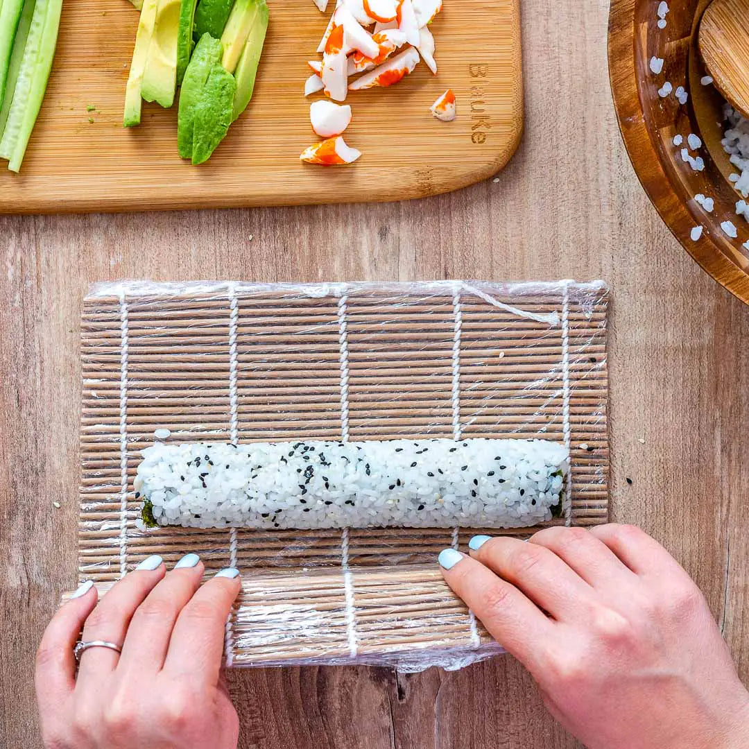Sushi Making Kit for Beginners & Professionals – All-Natural Bamboo Set