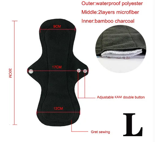 Washable Menstrual Cloth Pads