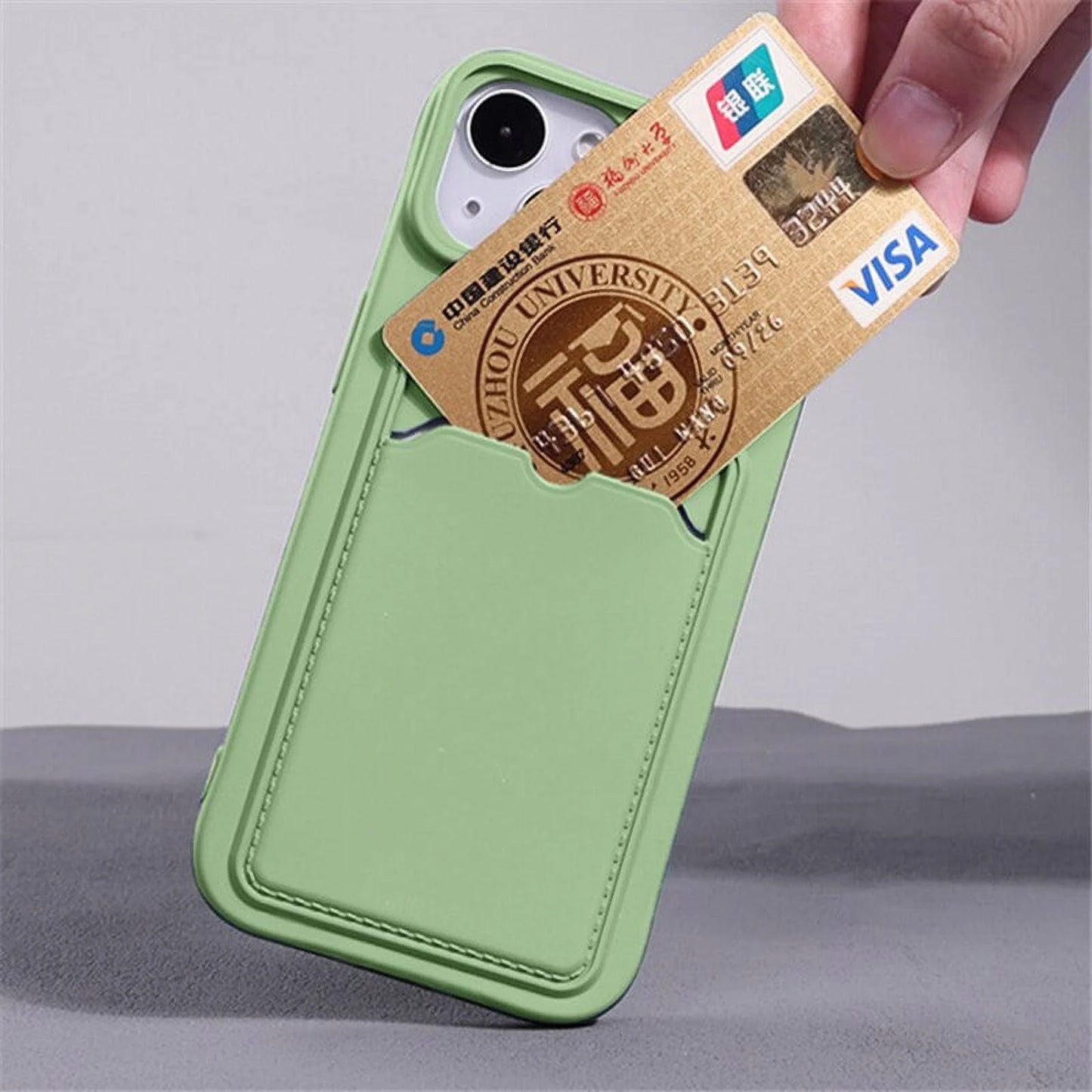 📱 Xeber Slide Camera Protection Wallet Phone Case