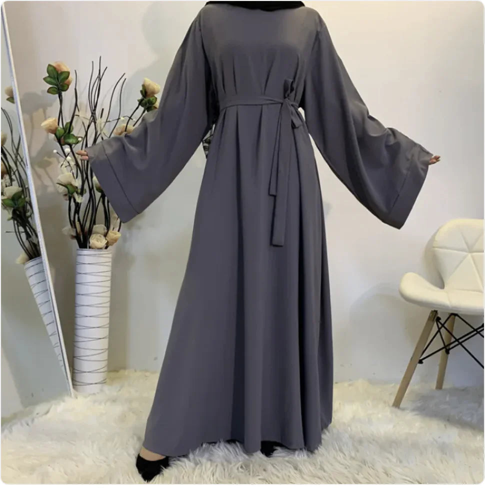 Women's Long Abaya Dress - Dubai Style