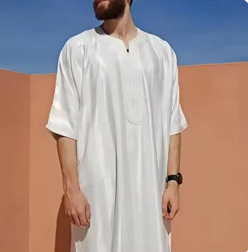 Men's Long Sleeve Abaya Dress
