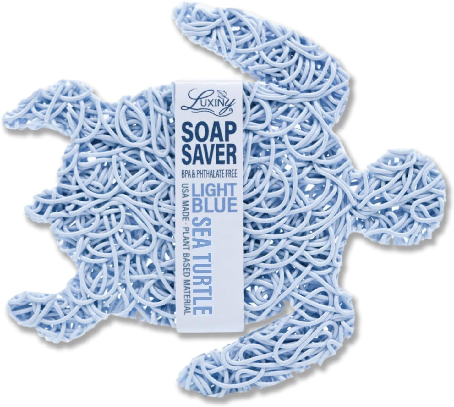 Luxiny Soap Saver Lift – Extend Bar Soap Life, Prevent Goop, Easy to Clean, Fun Shapes & Colors – Made in the USA