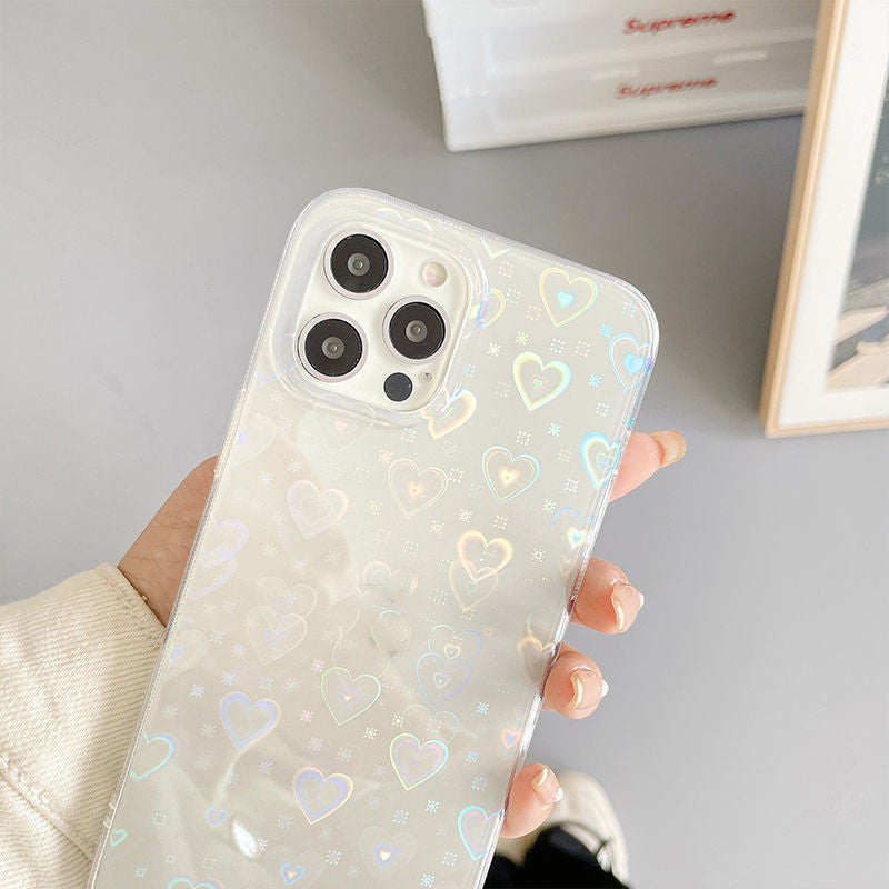 📱 Transparent Shockproof Case – Compatible with iPhone & More