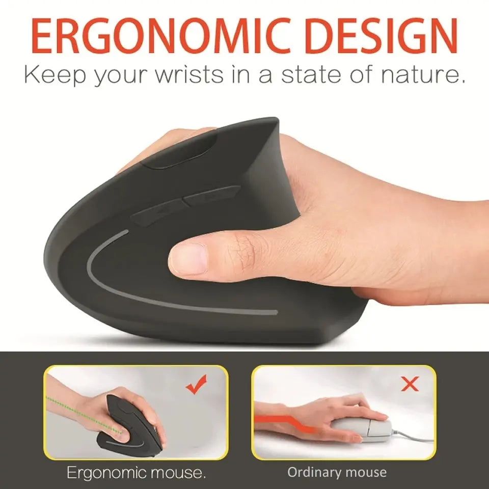 Vertical Wireless Mouse