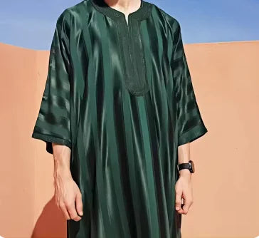 Men's Long Sleeve Abaya Dress