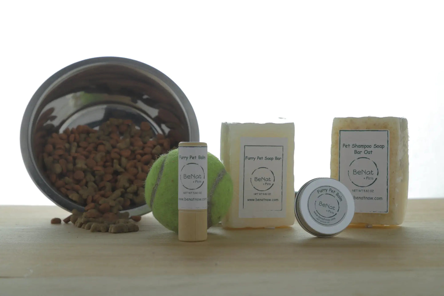 Natural Pet Grooming Set โ 3-Piece Eco-Friendly Bundle with Soap, Balm & Towel