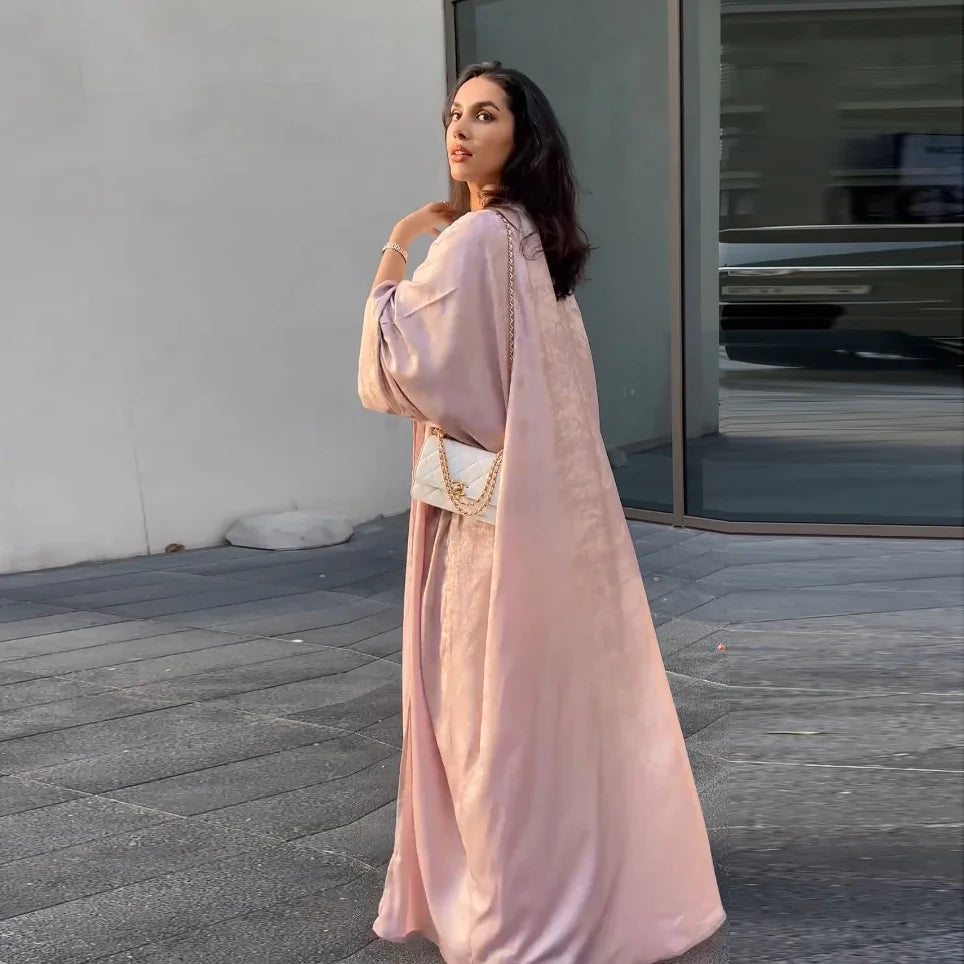 Bronzing Abaya Robe