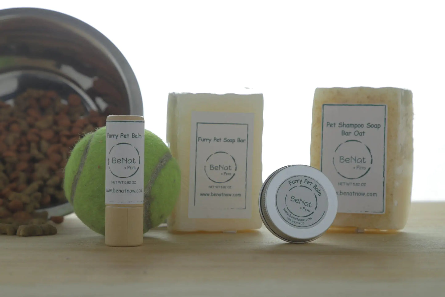 BeNat Pets All-Natural Furry Pet Soap Bar β 5.8 oz β Gentle, Eco-Friendly Pet Shampoo