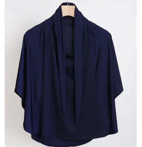Elegant Dual-Use Women's Veil Headscarf