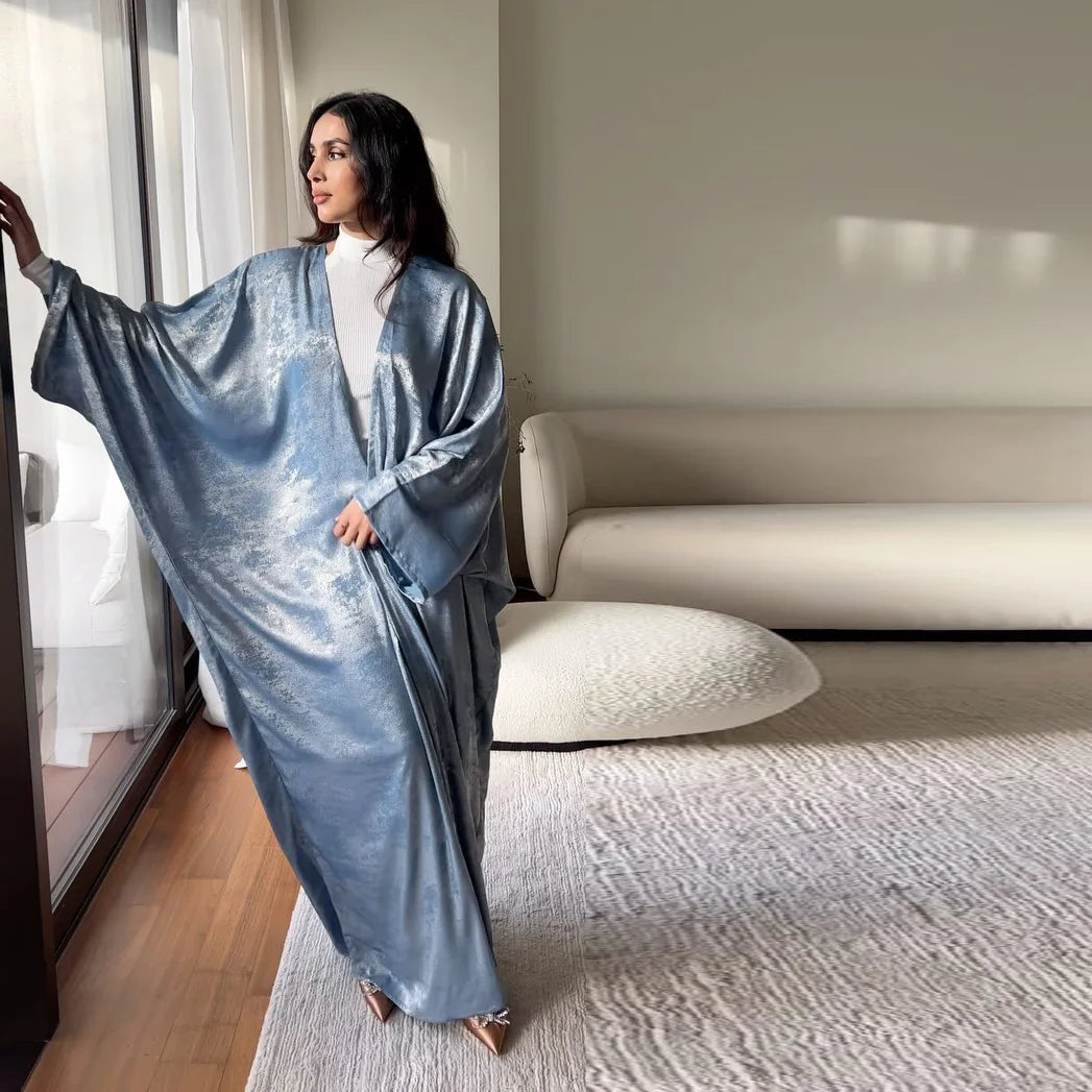 Bronzing Abaya Robe