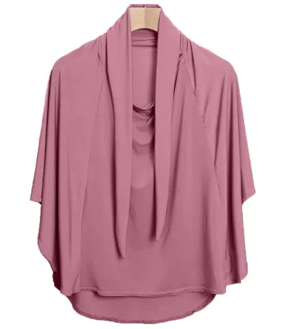Elegant Dual-Use Women's Veil Headscarf