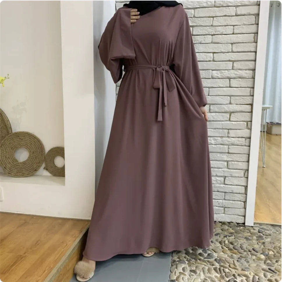 Women's Long Abaya Dress - Dubai Style