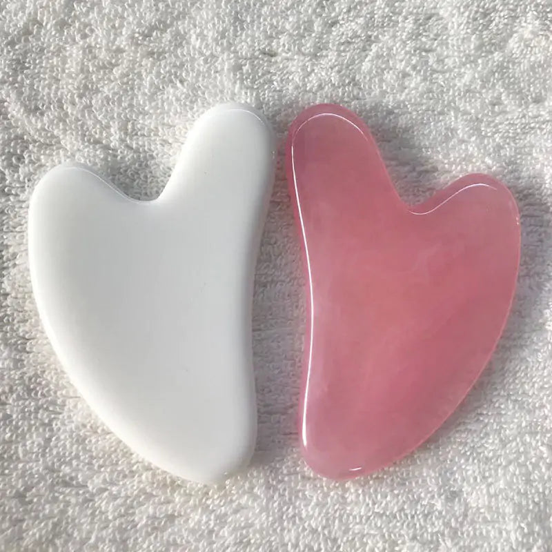 Heart Shape SPA Massage Beeswax Scraper