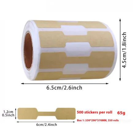 Eco Kraft Paper Labels