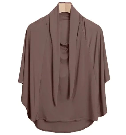 Elegant Dual-Use Women's Veil Headscarf