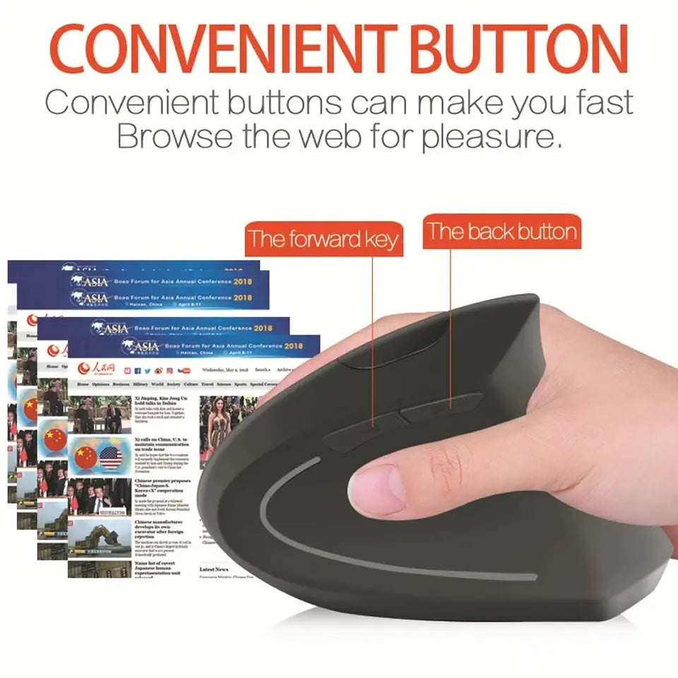 Vertical Wireless Mouse