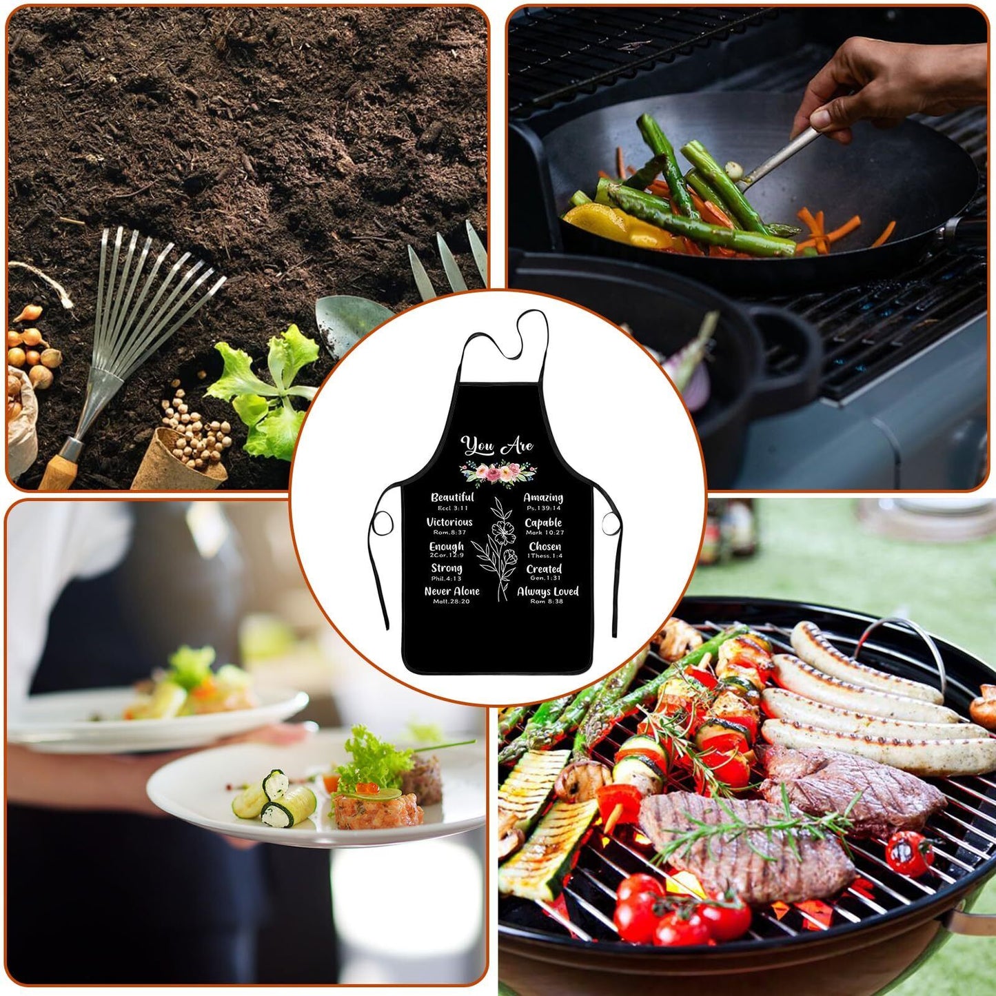 Inspirational Christian Apron – Perfect Gift for Faith-Filled Loved Ones