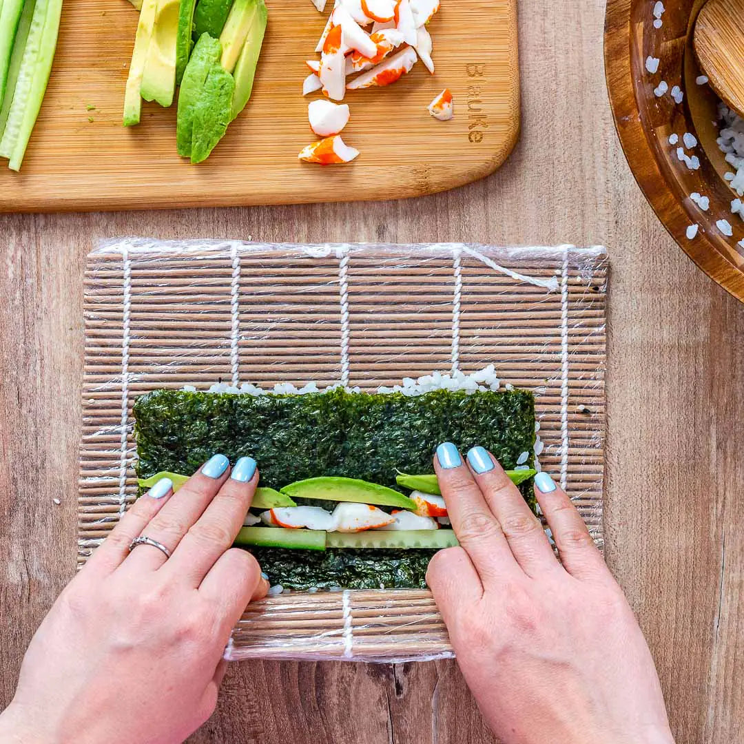 Sushi Making Kit for Beginners & Professionals – All-Natural Bamboo Set
