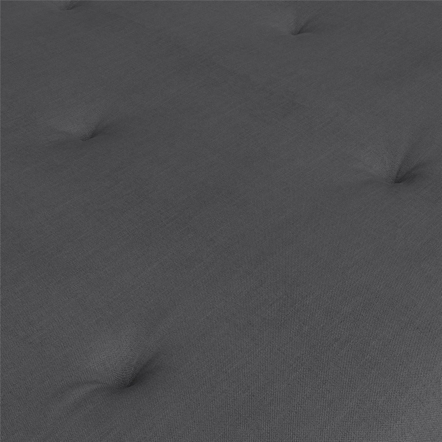 Caddie 6-Inch Futon Mattress – Full Size, Gray Linen