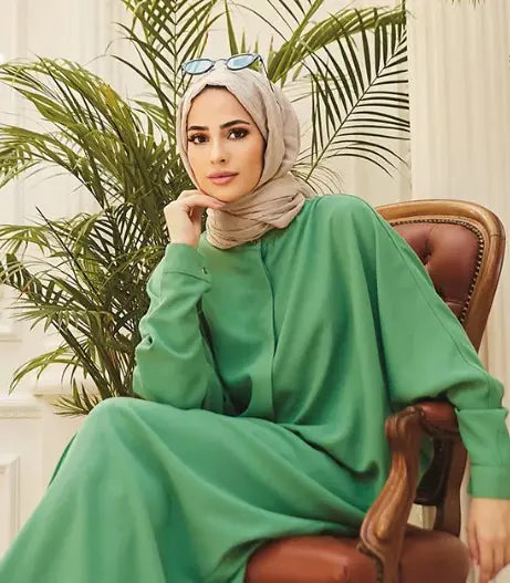 Abaya Long Sleeve Dress