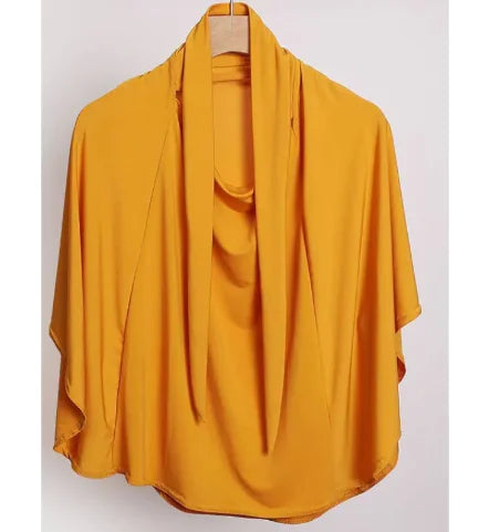 Elegant Dual-Use Women's Veil Headscarf