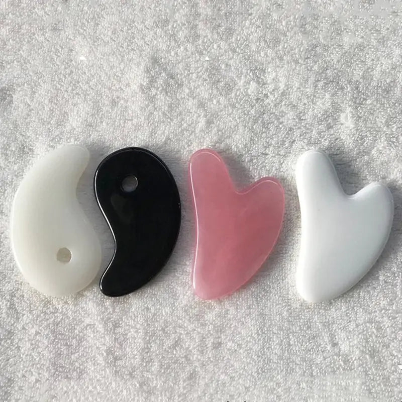 Heart Shape SPA Massage Beeswax Scraper