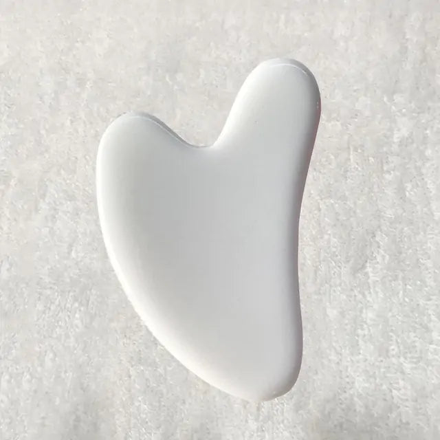 Heart Shape SPA Massage Beeswax Scraper