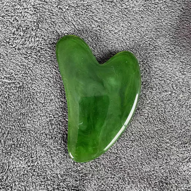 Heart Shape SPA Massage Beeswax Scraper