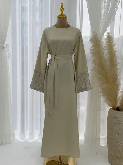 Floral Embroidery Abaya