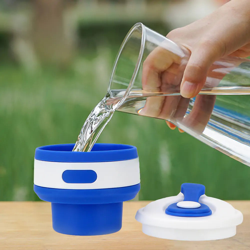 Collapsible Silicone Cup – Compact, Convenient & Eco-Friendly