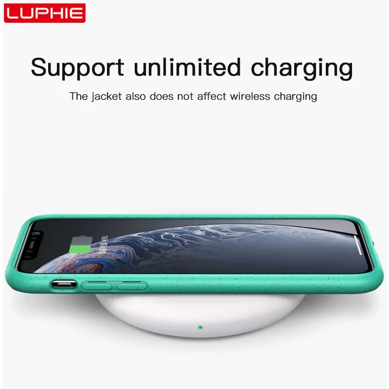 LUPHIE Eco-friendly Silicone Phone Case