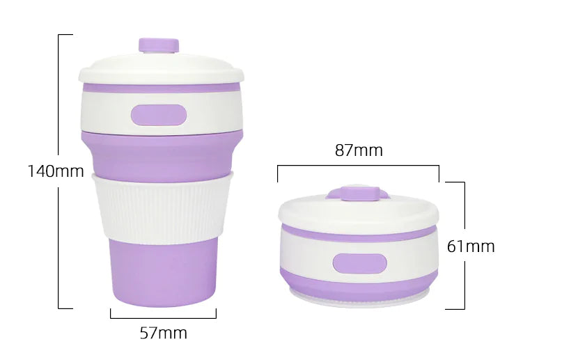 Collapsible Silicone Cup – Compact, Convenient & Eco-Friendly