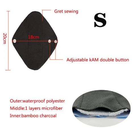 Washable Menstrual Cloth Pads