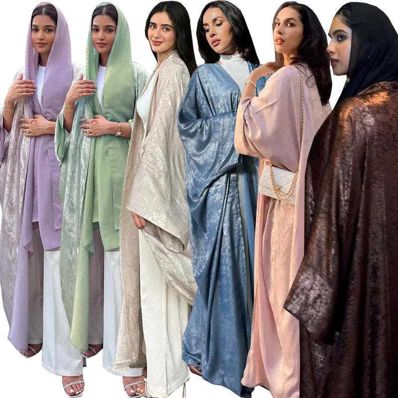 Bronzing Abaya Robe