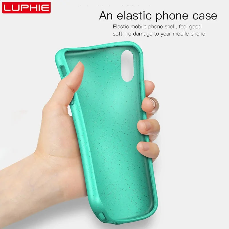 LUPHIE Eco-friendly Silicone Phone Case