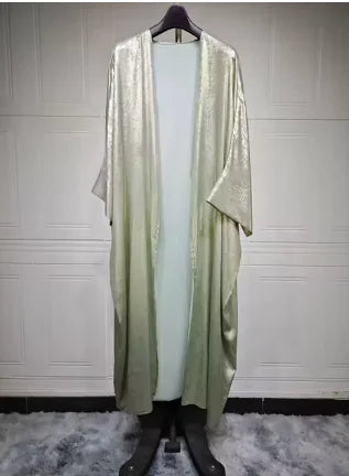 Open Kimono Abaya - Short Sleeve