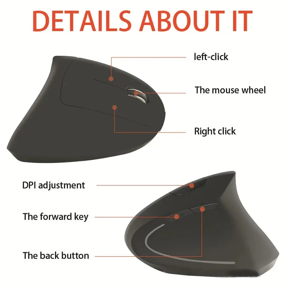 Vertical Wireless Mouse