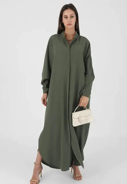Abaya Long Sleeve Dress
