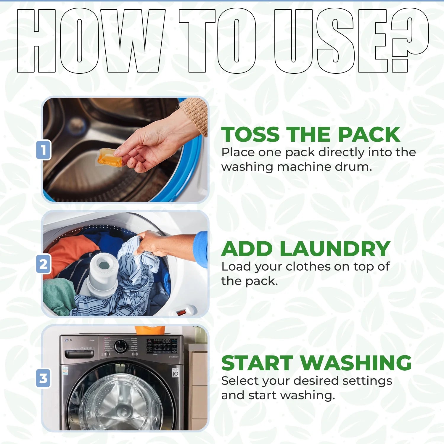 IGREEN PRO Ultra Concentrated Laundry Detergent Pods – 35 Loads