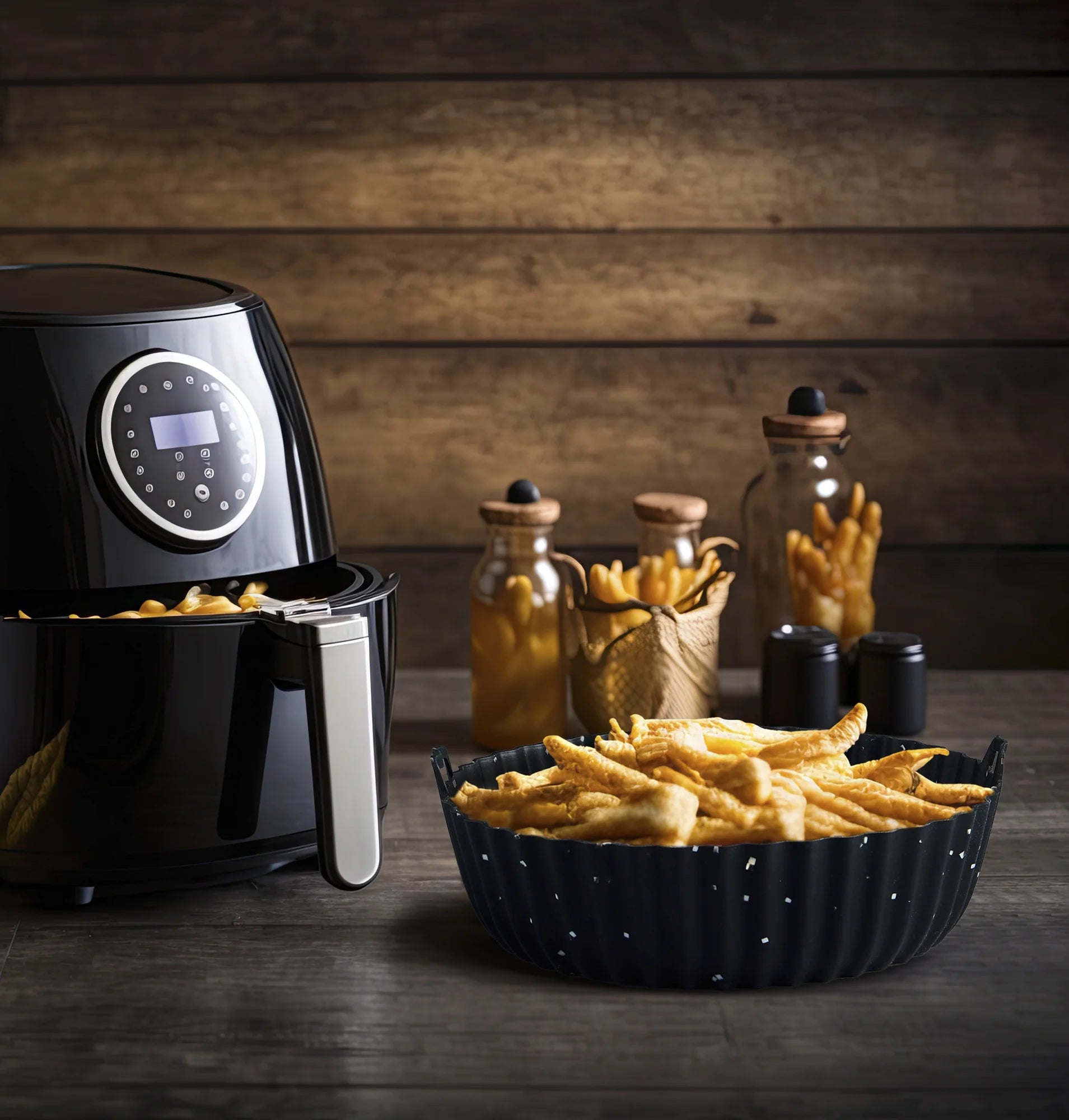 Thyme & Table 6.3" Silicone Air Fryer Liner – Round