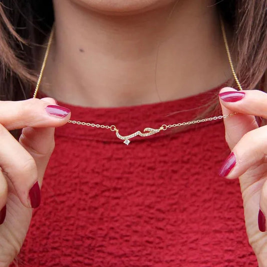 Personalized Letter Love God Patience Arabic Necklace for Women – Handcrafted Faith &amp; Love Jewelry