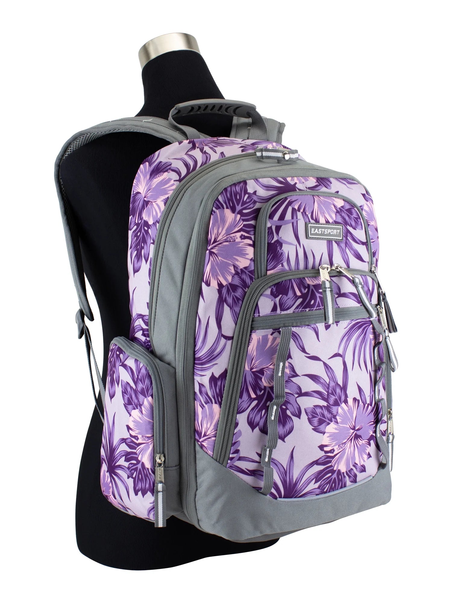 Eastsport Diamond Expandable Recycled Backpack