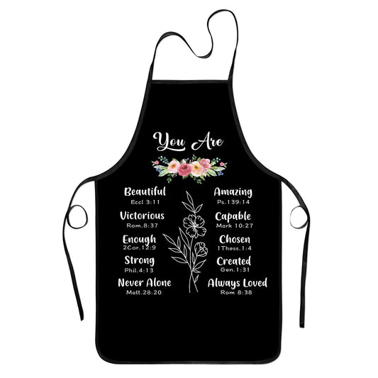 Inspirational Christian Apron – Perfect Gift for Faith-Filled Loved Ones