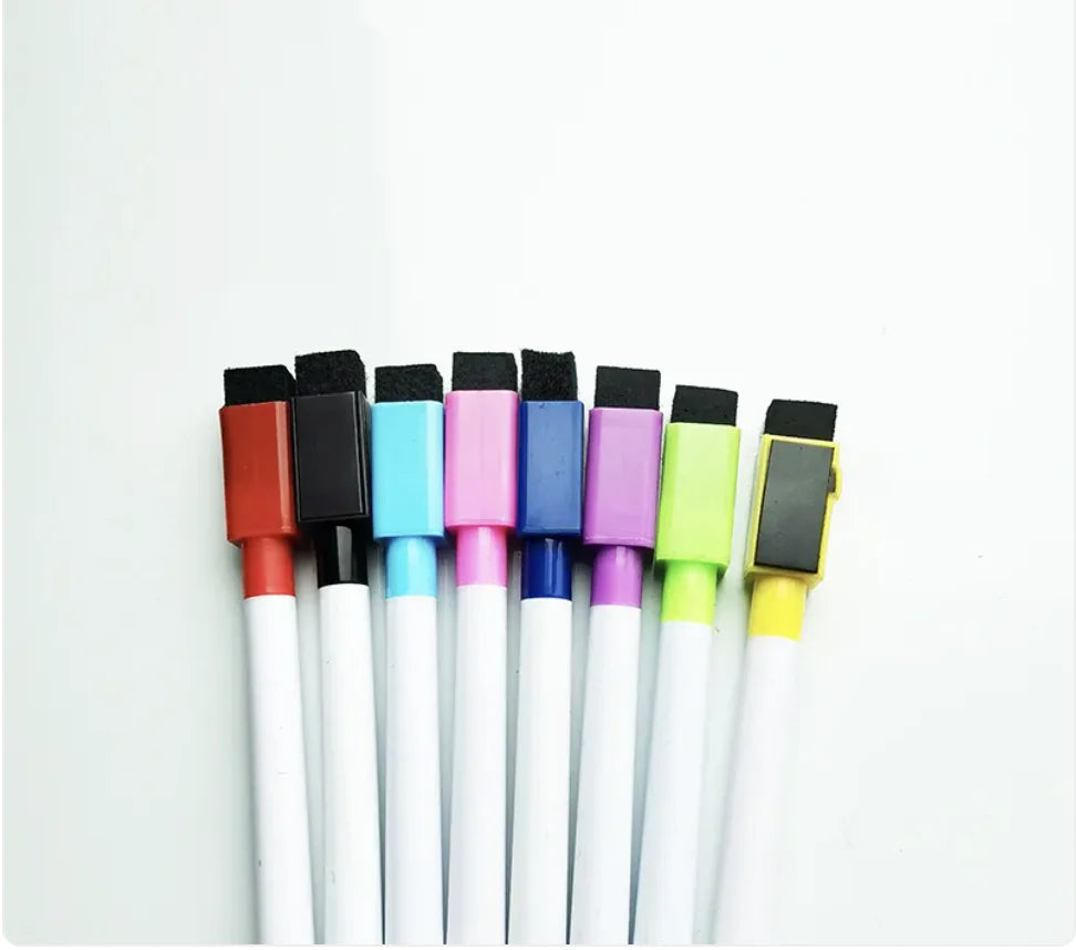 Eco-Friendly Whiteboard Markers with Eraser